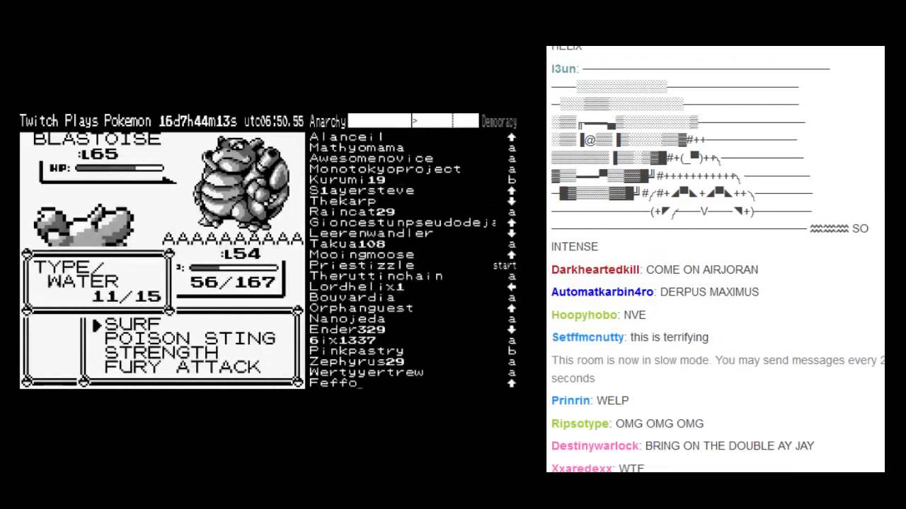 Twitch Plays Pokemon - Twitch VS Blue (FINAL BATTLE) + Ending