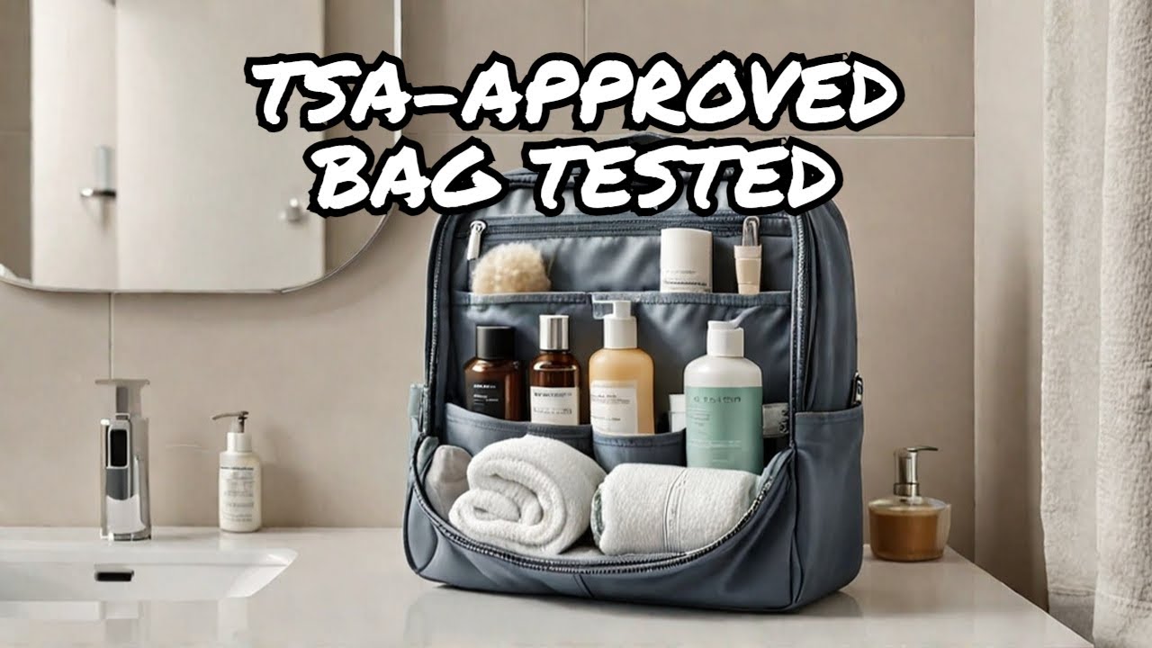 Best TSA-Approved Toiletry Bag? BAGSMART Hanging Organizer Tested