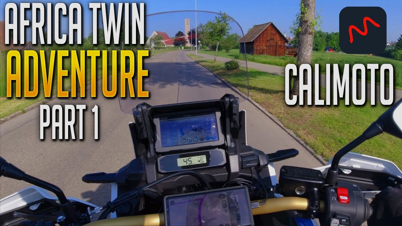 Visiting Germany with the Honda Africa Twin Adventure Sports 2021 DCT ES - Calimoto Route Planner