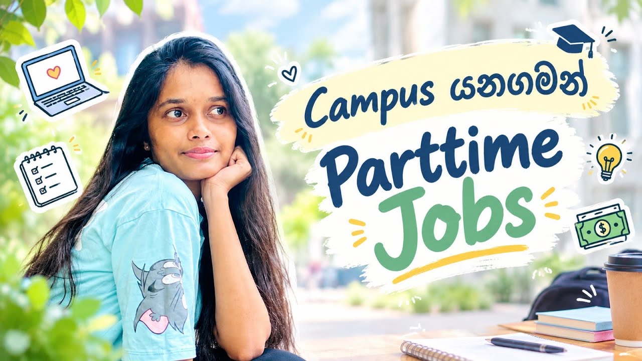 Campus යන ගමන් Part-time jobs🫰💸| මගේ අත්දැකීම 🤠|Vlog 37 #japura @chAmA02vlog 