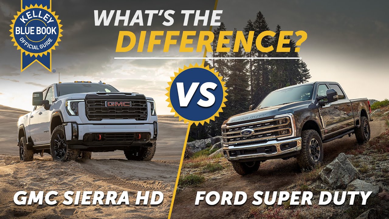 2024 GMC Sierra HD vs 2024 Ford Super Duty - What's The Difference?