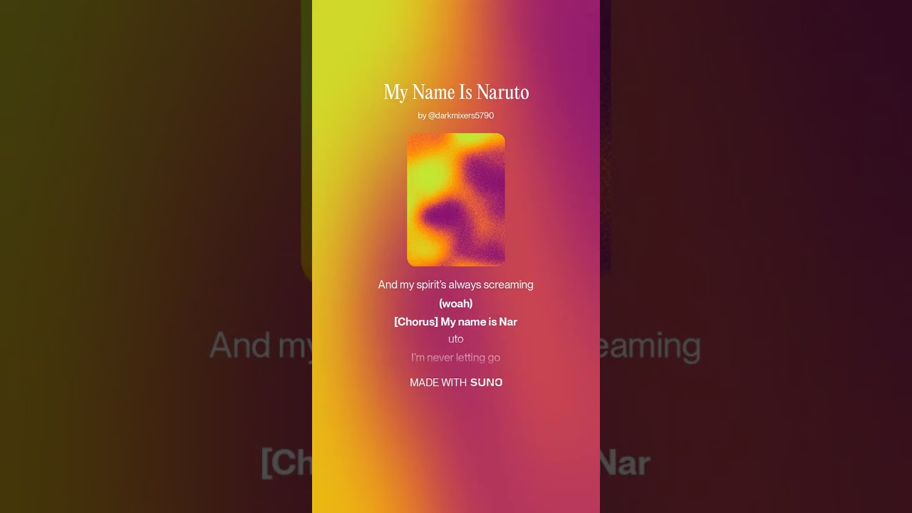 My Name Is Naruto