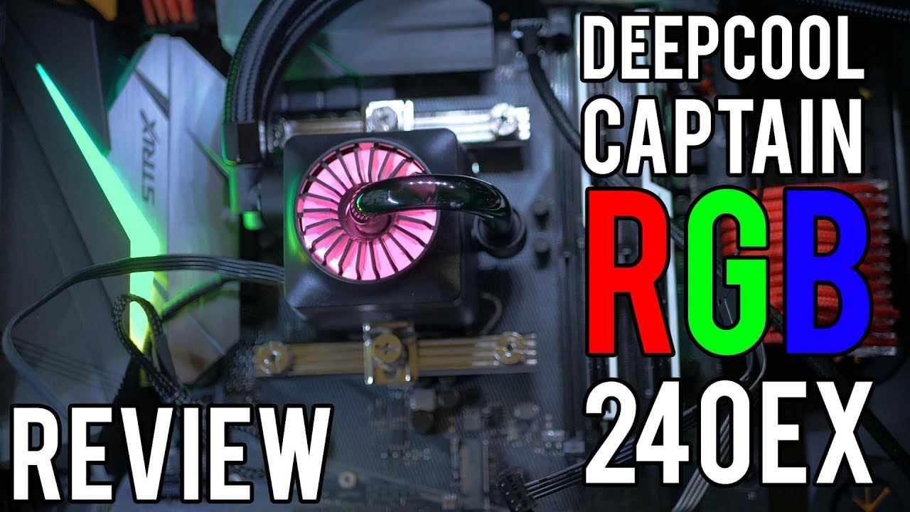 New AIO in town - RGB Captain 240EX from DEEPCOOL