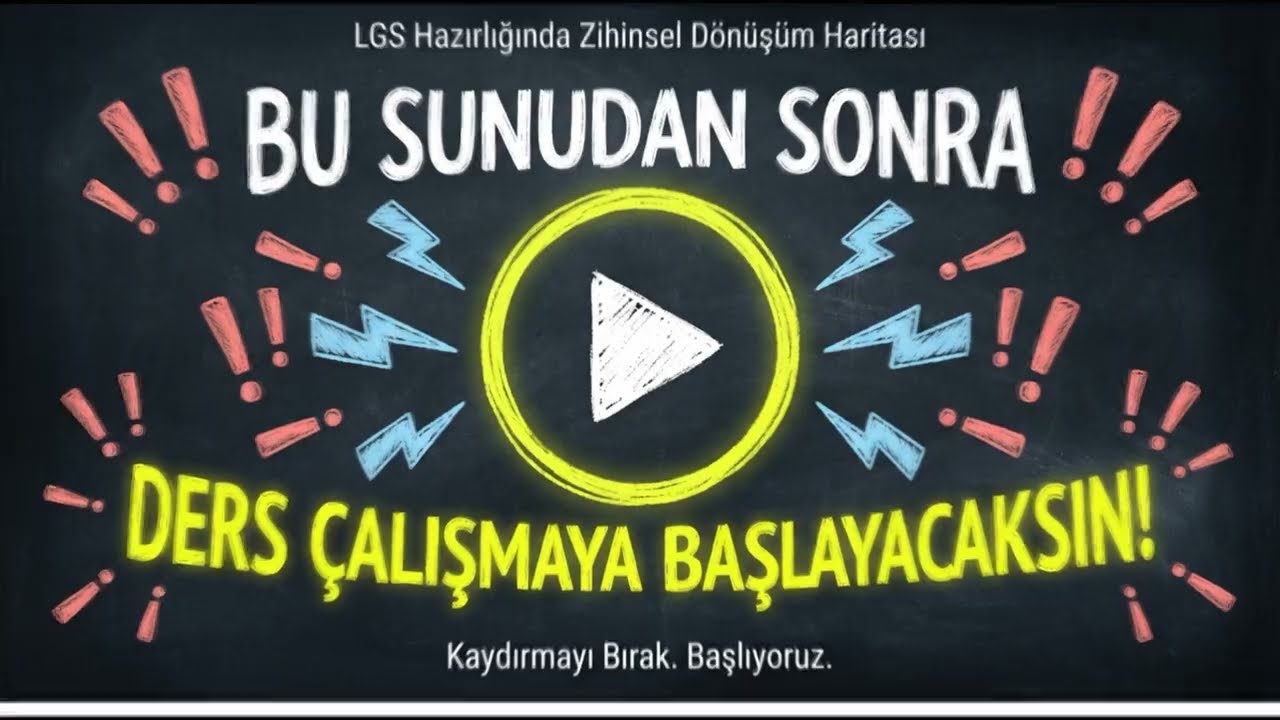 Çalışmak İstemiyorsan Bunu İzle