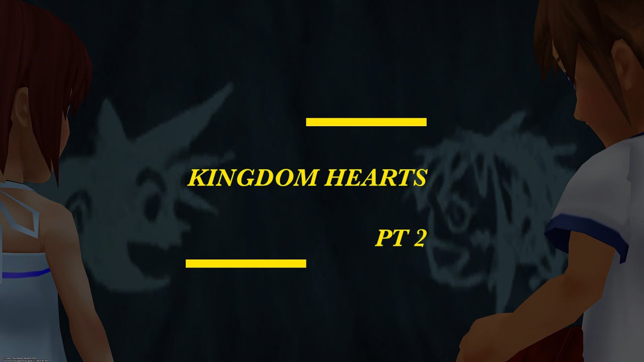 KINGDOM HEARTS Final Mix | Pt 2 - 1st Boss Fight ! | Commentary Gameplay