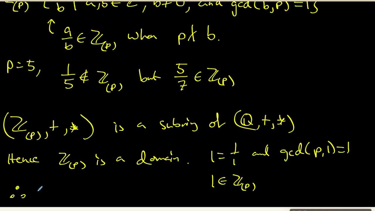 82 Examples of integral domains