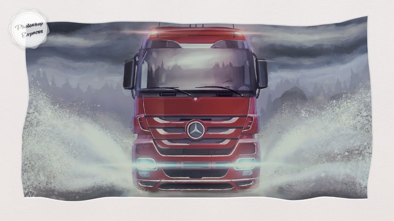 Ets2 рейс в Winterland в честь ивента на все пошлo не по плану