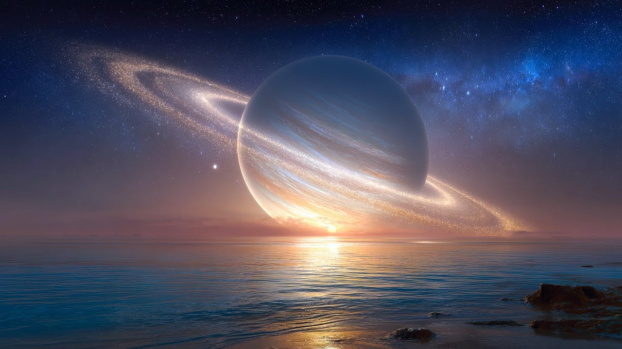 Aphelion | Celestial Ocean Soundscape | Sci-Fi Ambient Music for Sleep, Meditation & Deep Focus | 4K