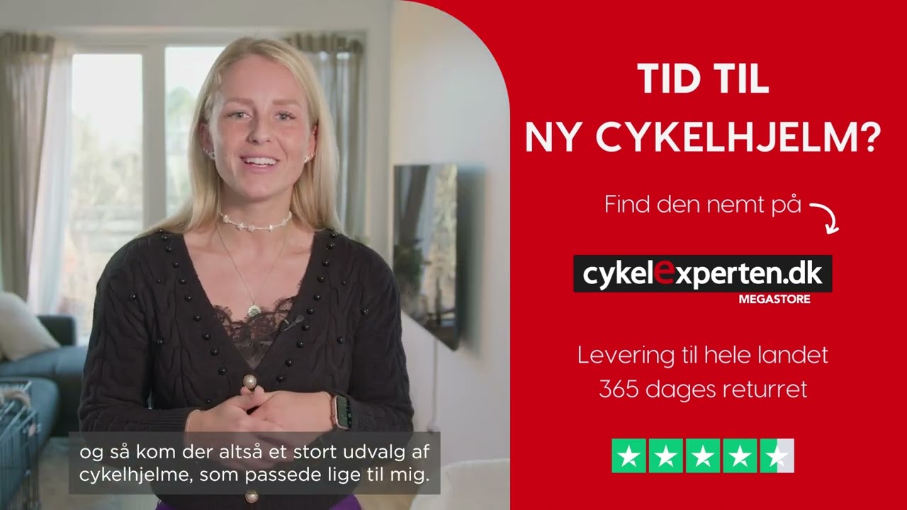 Find din nye cykelhjelm hos Cykelexperten.dk