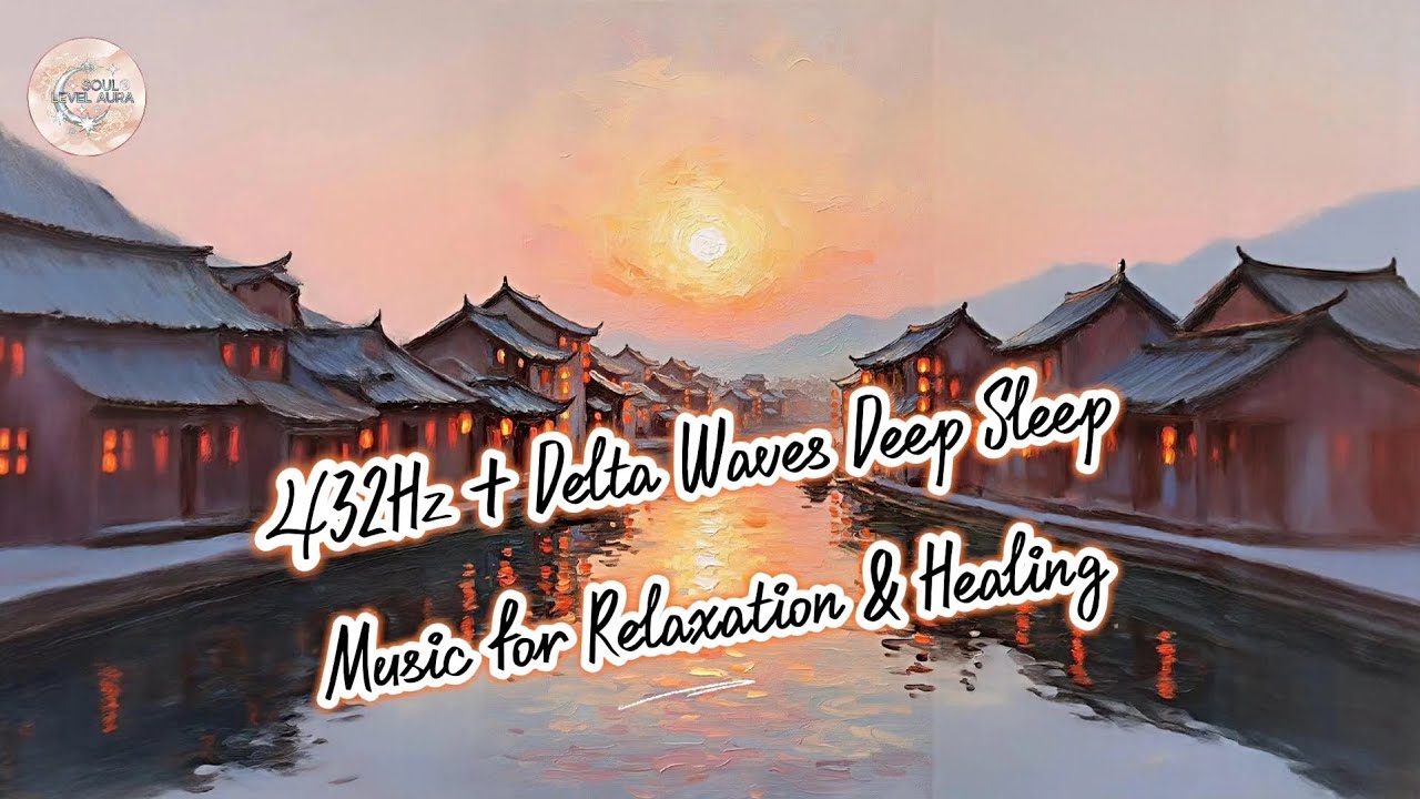 432Hz + คลื่นเดลต้า | เพลงสำหรับหลับลึกเพื่อการผ่อนคลายและการบำบัด