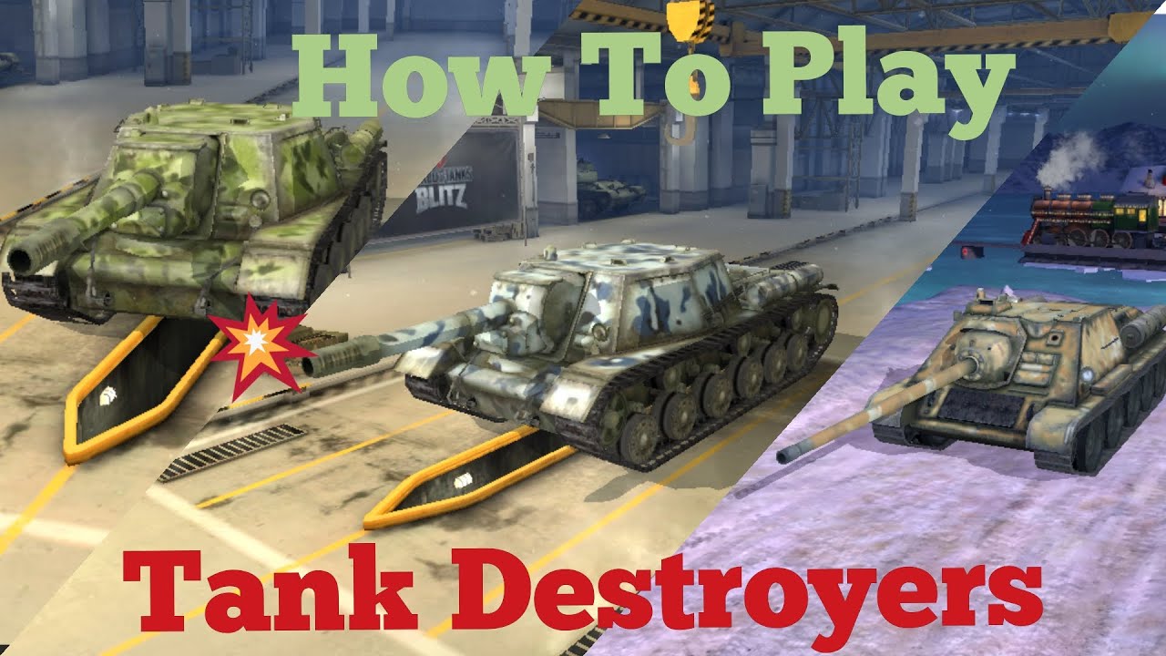 How to play Tank Destroyers like a pro (WoT Blitz gameplay)
