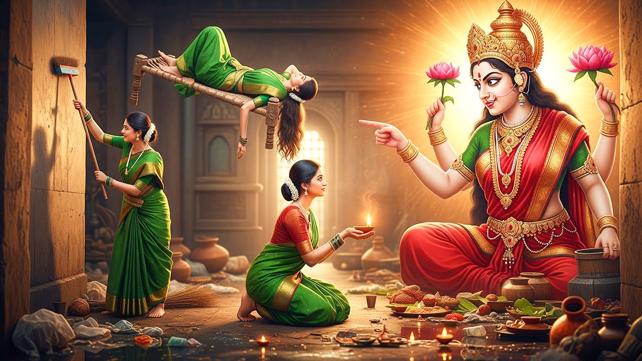 माता लक्ष्मी घरातून का जातात? उर्मिलाची कथा | ऐकणाऱ्याच्या घरात बरकत येते | Lakshmi Katha Marathi