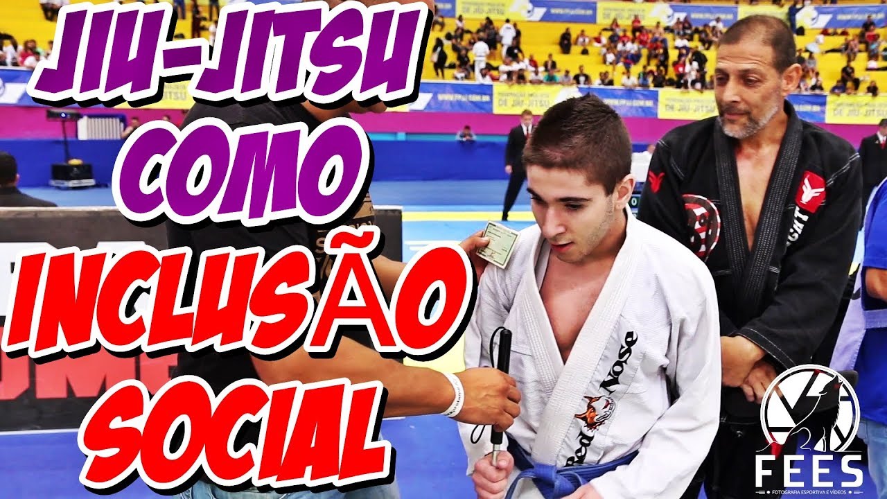 Jiu Jitsu - Quebrando Barreiras, Rafinha  com deficiência visual, faz uma luta espetacular.