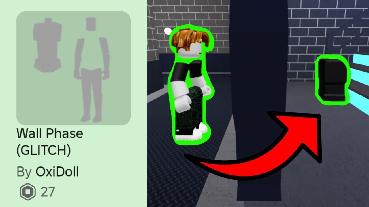 How to use Wall Phase (GLITCH) Roblox Emote Not Working Problem