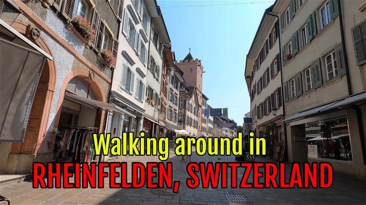 WALKING AROUND IN RHEINFELDEN, SWITZERLAND |  My Life Vlogs 09