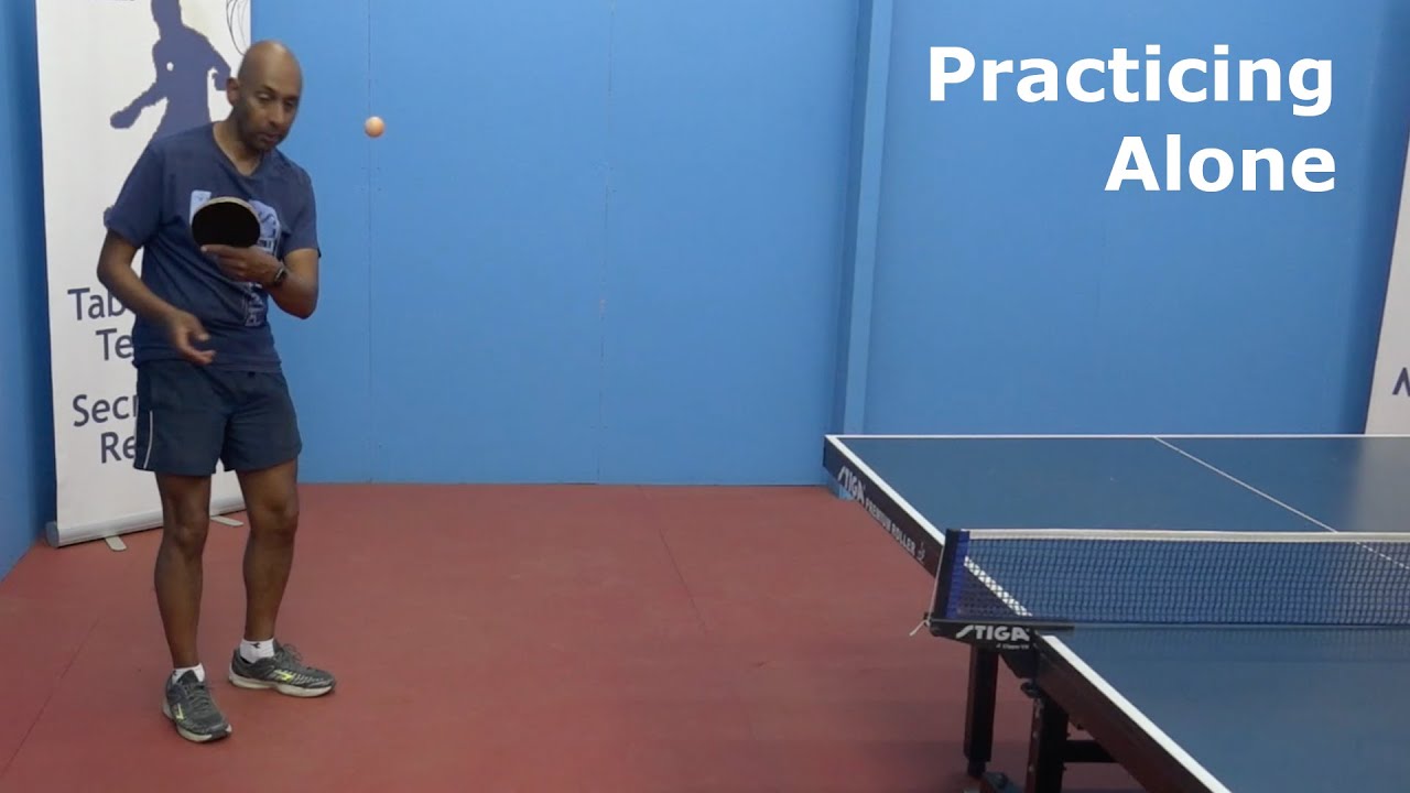 Тренировка в одиночку | Настольный теннис | PingSkills