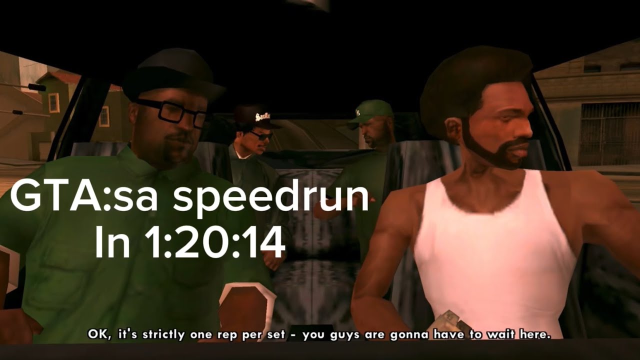 GTA: San Andreas Mobile speedrun Los Santos in 1:30:14 #gtasanandreas  #speedrun #youtube 