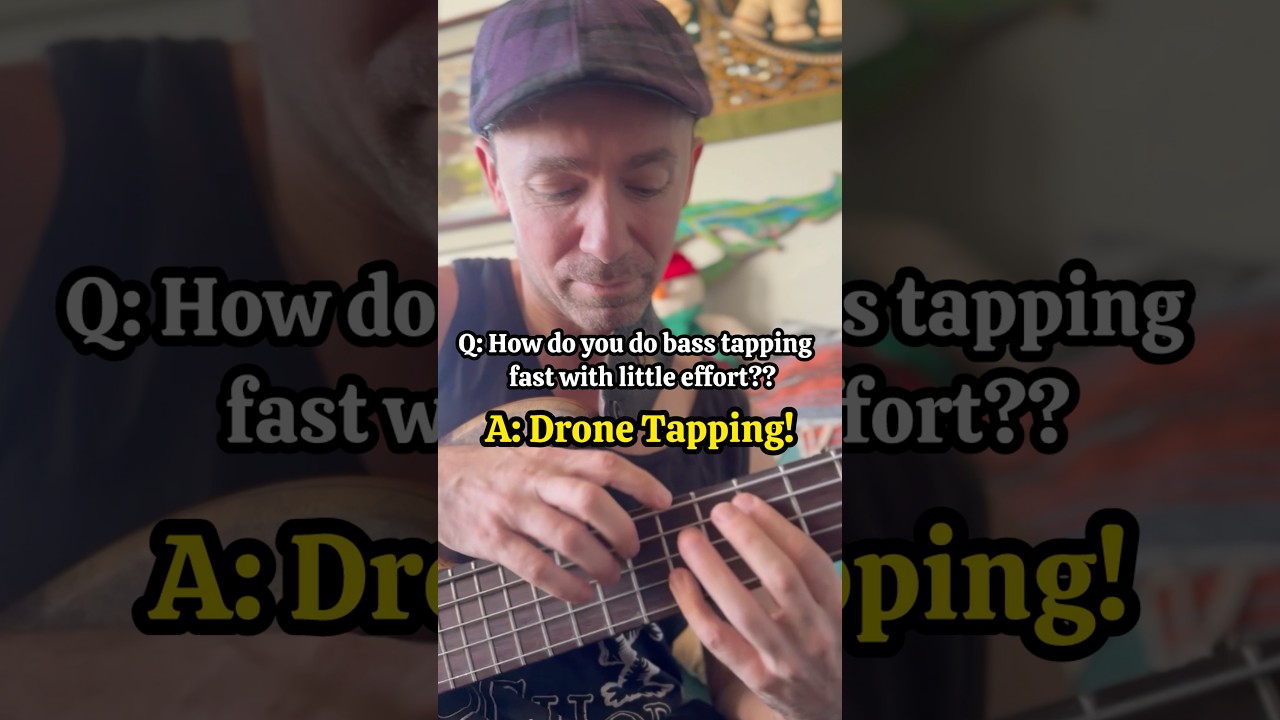 What is drone bass tapping? 