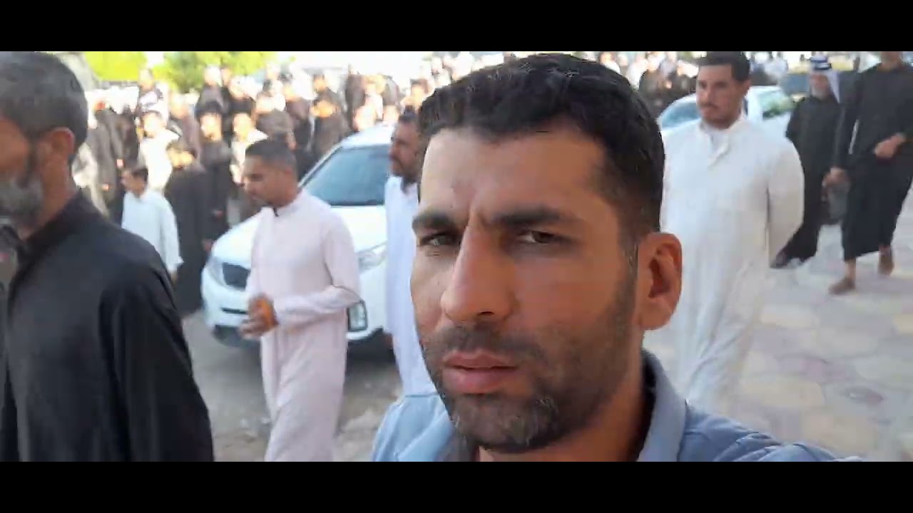 سوق شعلان المشخاب النجف تشيع علي شاكرعويدالاسدي الله يرحمه الاثنين ١٩-٩-٢٠٢٢(ابو رضا الاسدي)