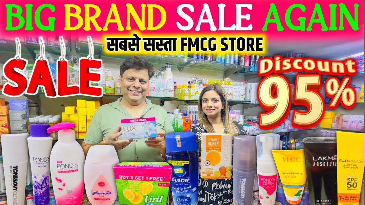 FMCG Products Wholesale | Big Brand Sale Again | Upto 95% Off | Grocery Lot | Bharat Radio | Delhi