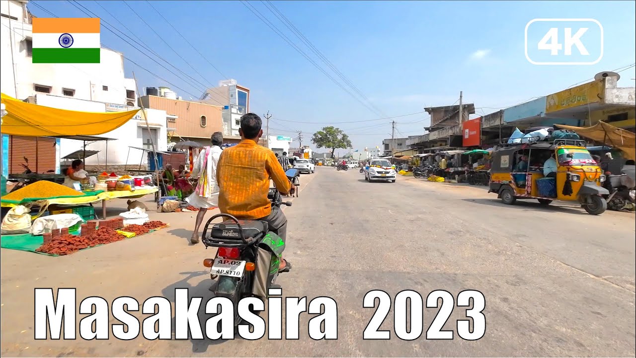 【India Drive 4K】Masakasira | Andhra Pradesh | 2023