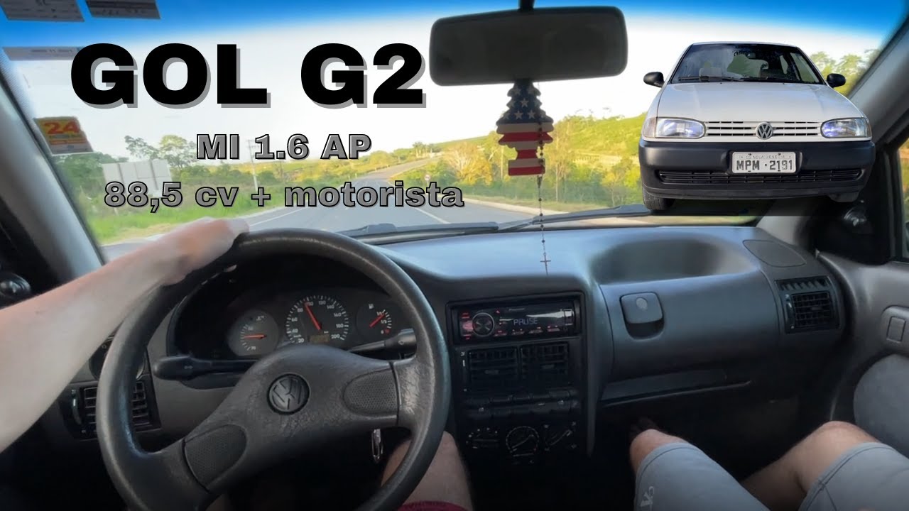 Avaliação e rolê de GOL G2 1.6 2 portas super conservado! Será que vale a pena?