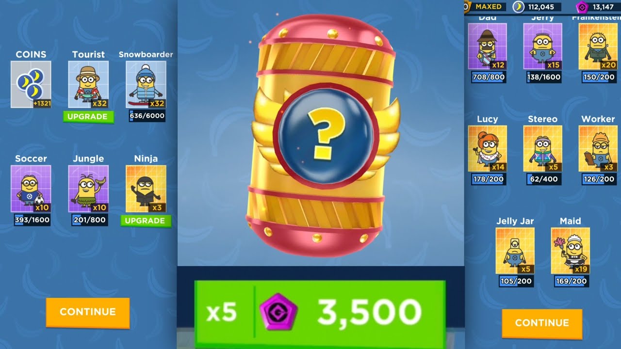 Minion Rush Expert Prize Pod Mk.9 Buy 3500 Tokens