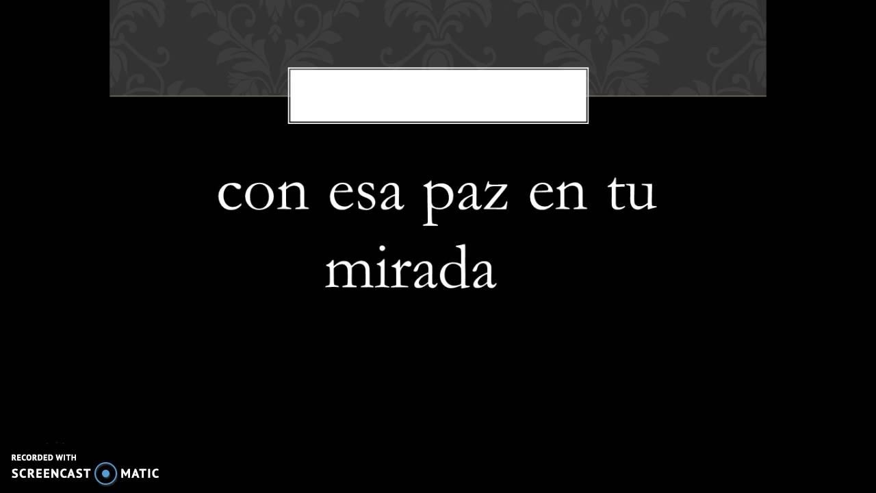como te ves me veré- de pocas pocas pulgas-LETRA