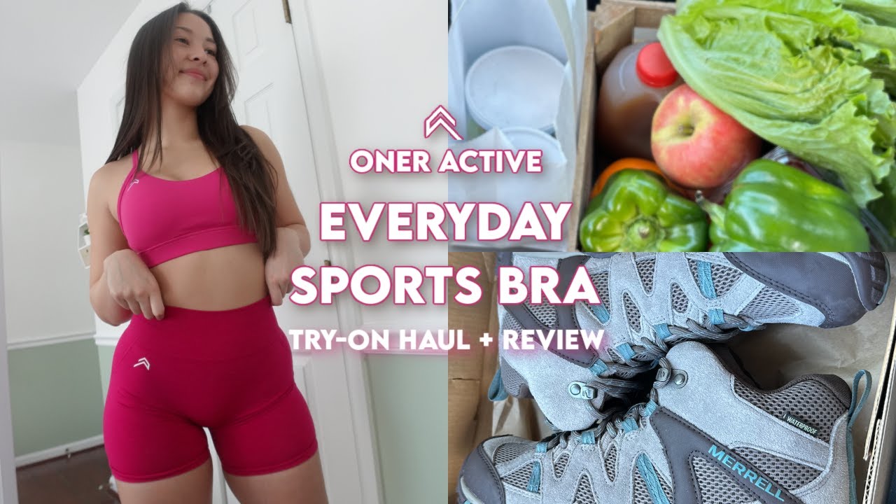 ONER EVERYDAY SPORTS BRA TRY-ON HAUL & REVIEW | SPEND THE DAY WITH ME