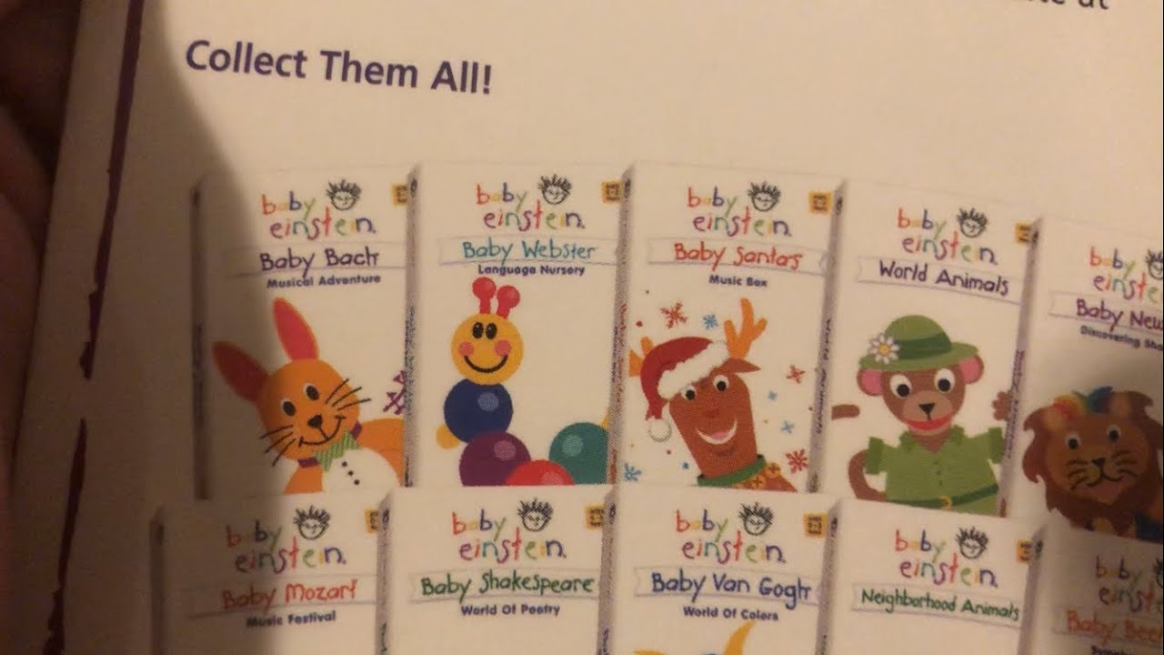 Baby Einstein VHS Collection Showcase 2022