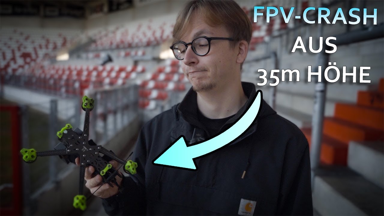 Ich bin im STEIGERWALDSTADION FPV-Drohne geflogen