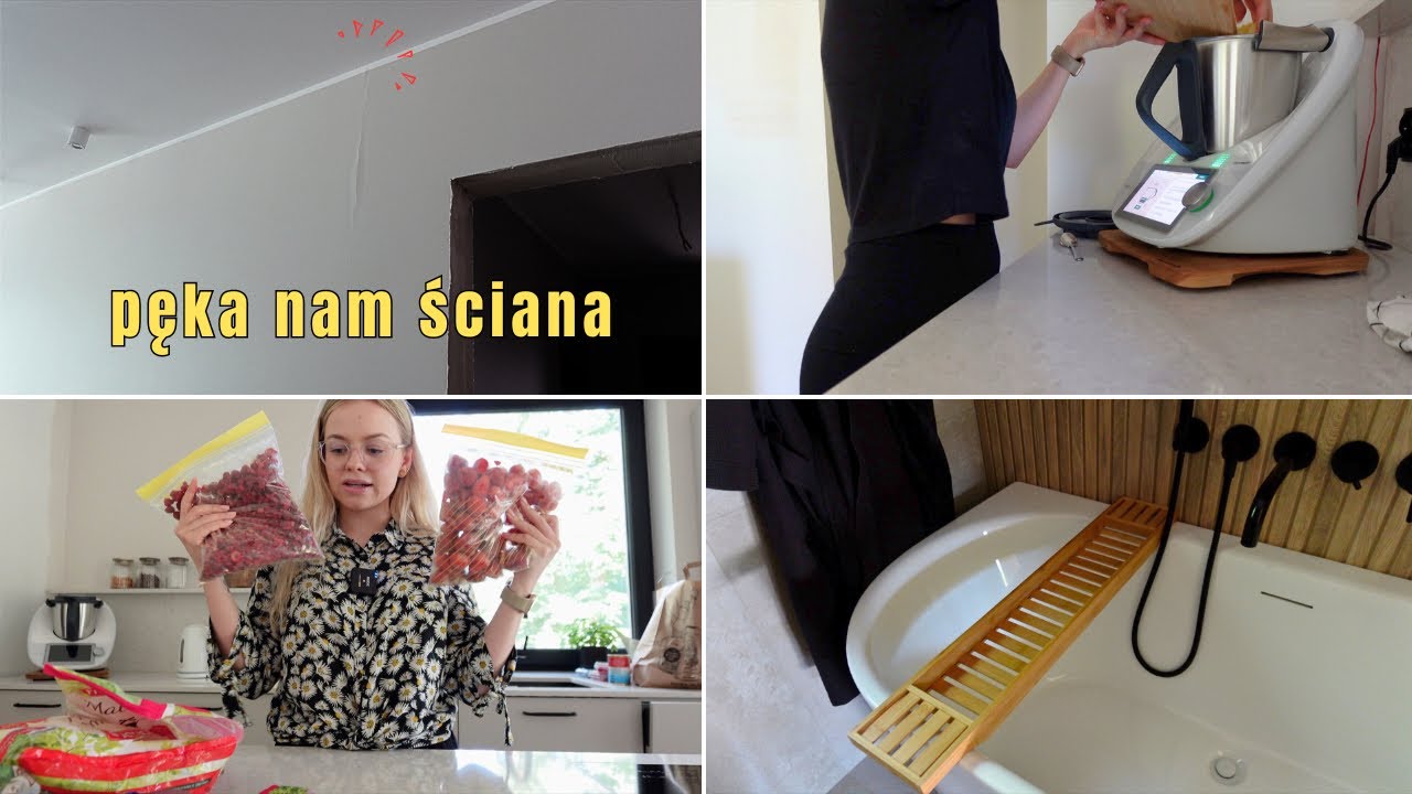 Nie mogę domyć podłogi | Pęknięta ściana | Food haul | Gotowanie