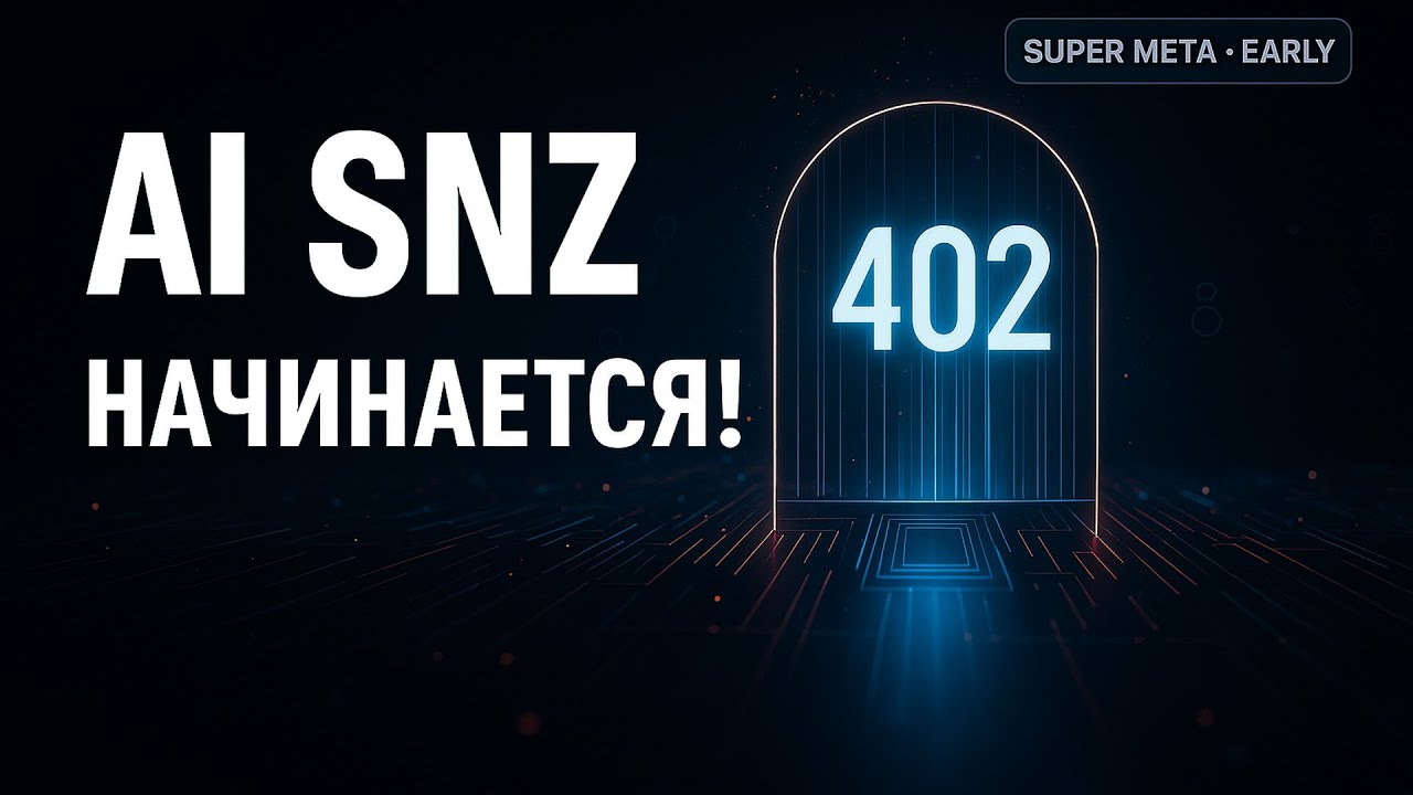 🔥 AI SZN 2.0 НАЧИНАЕТСЯ C BASE! НОВЫЙ СТАНДАРТ ДЛЯ ИИ АГЕНТОВ X402!