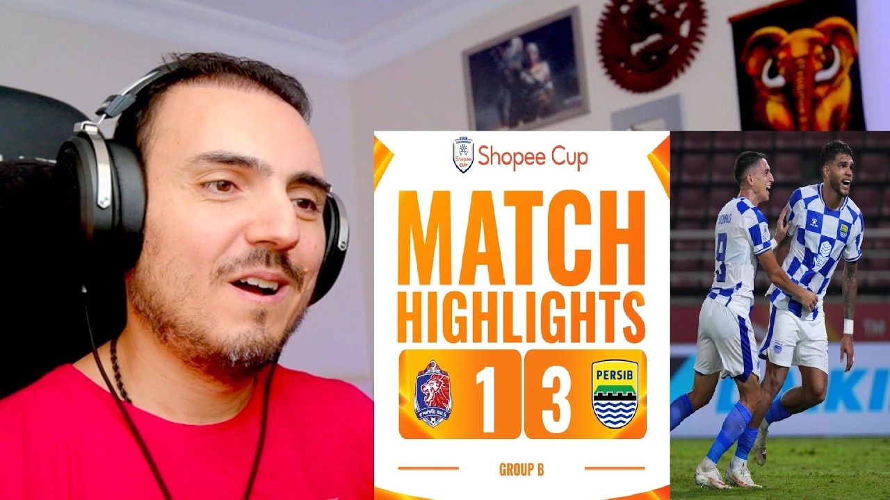Port 1-3 Persib | Shopee Cup 2026/27 | Реакция на лучшие моменты матча