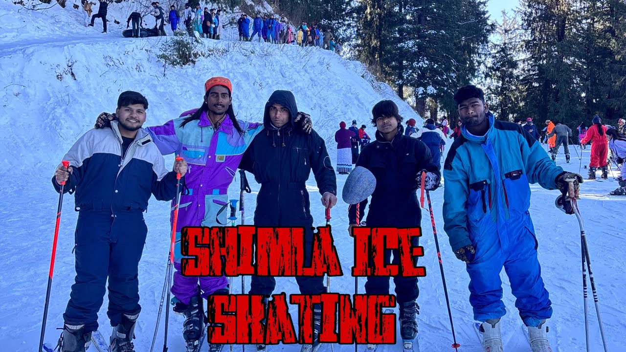 Best memories made in Shimla ⛸️✨