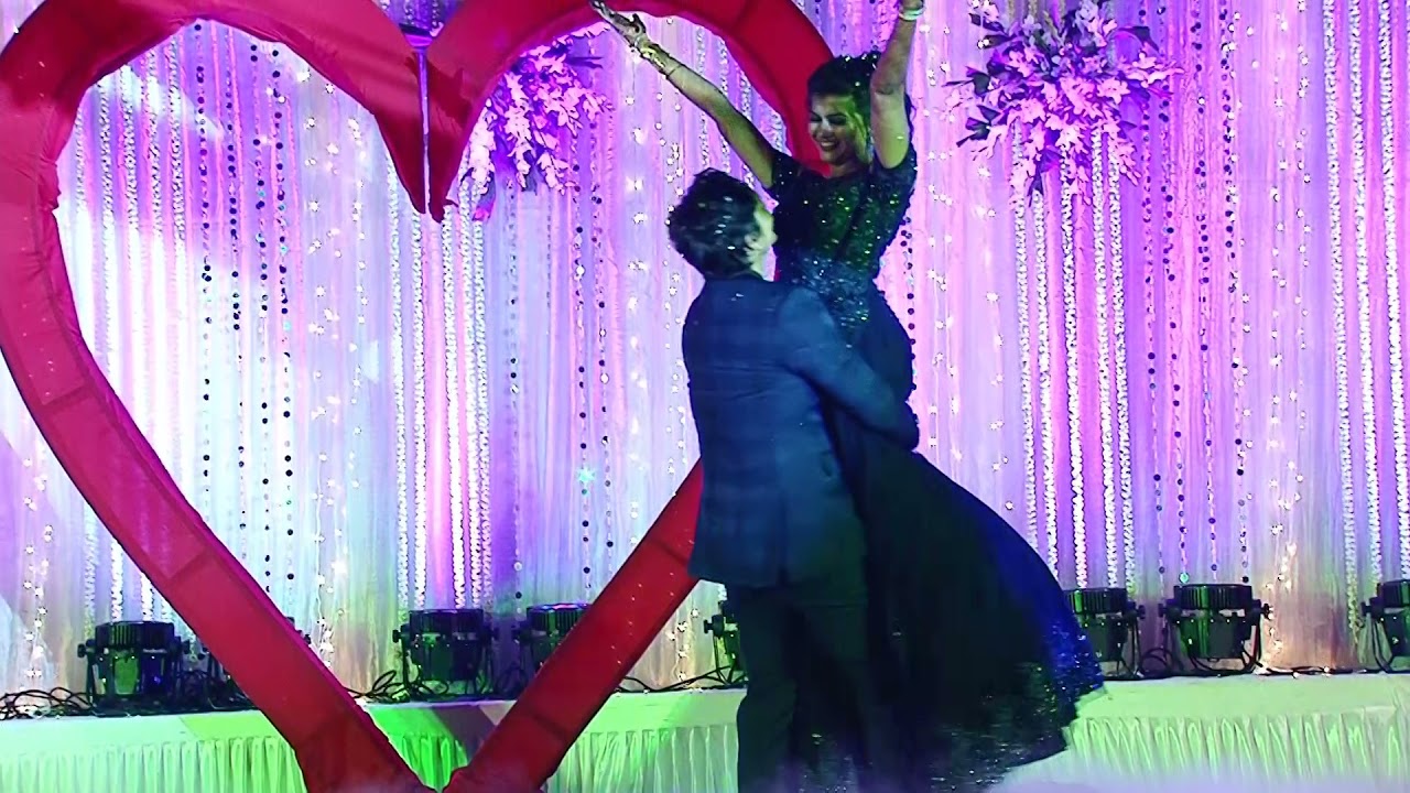Wedding Dance Shraddha & Nikhil |  Best Wedding Reception Dance by Bride & Groom ❤️