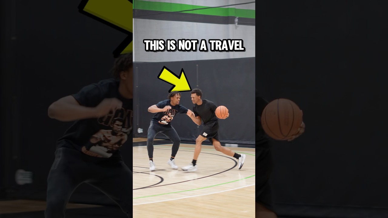 This is not a travel according to NBA rules pt.6 #basketball #shorts