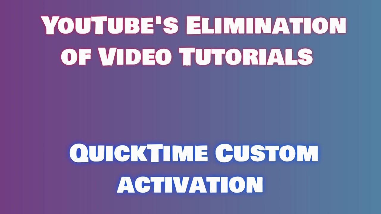Steps how to Download & Install full version QuickTime
