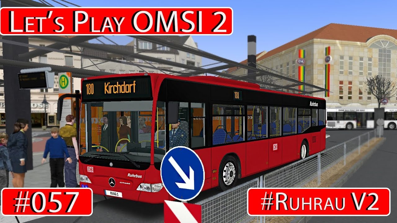 OMSI 2 🚍 [#57]Linie 180 Ruhrbus nach Kirchdorf [Ruhrau V2]