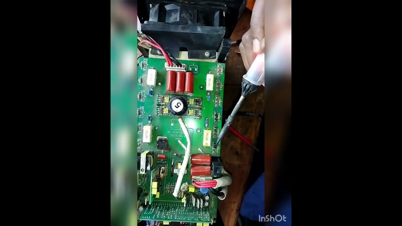 O.C error on inverter welding machine fixed