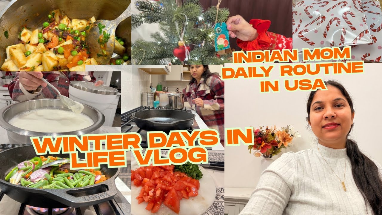 ❄️SOME WINTER DAYS IN LIFE/HUSBAND IS BACK,whats GOING ON/INDIAN MOM Daily Busy Routine USA/ROUTINE 