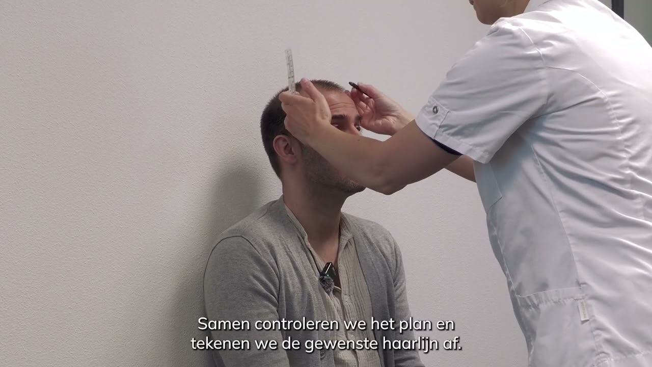 We nemen je mee tijdens de haartransplantatie van Gary