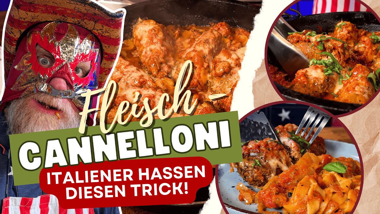 Die Fleisch-Cannelloni / Italian One Pot | Die Grillshow 656