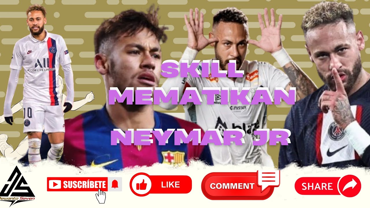 Skill + kecepatan + kreativitas = Neymar! 🔥 Satu gerakan, dua bek jatuh.🤣 @NeymarJrReal 