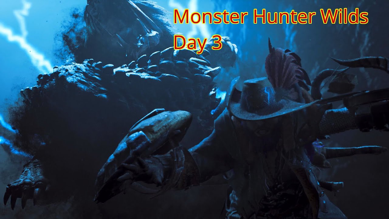 Playing Monster Hunter Wilds, Day 3 - cont. the story