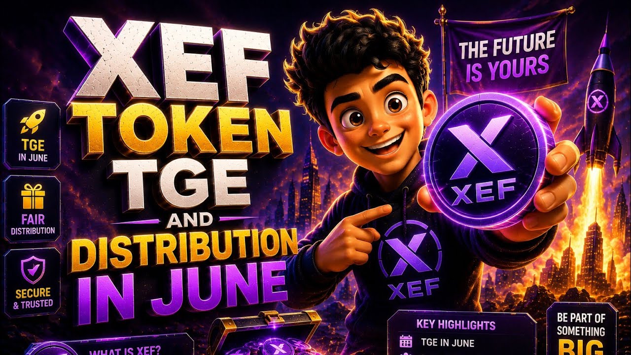 Xeffy Airdrop TGE and Token Distribution In June - Start Mining