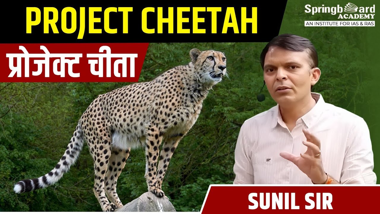 प्रोजेक्ट चीता | Project Cheetah | Sunil Sir | Springboard Academy