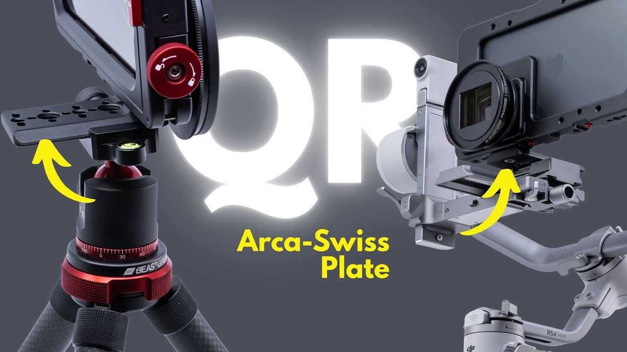 Beastgrip Quick Release Plate &ndash; Perfect for Gimbal & Tripod Mounting, Secure Fit for Beastcage 16