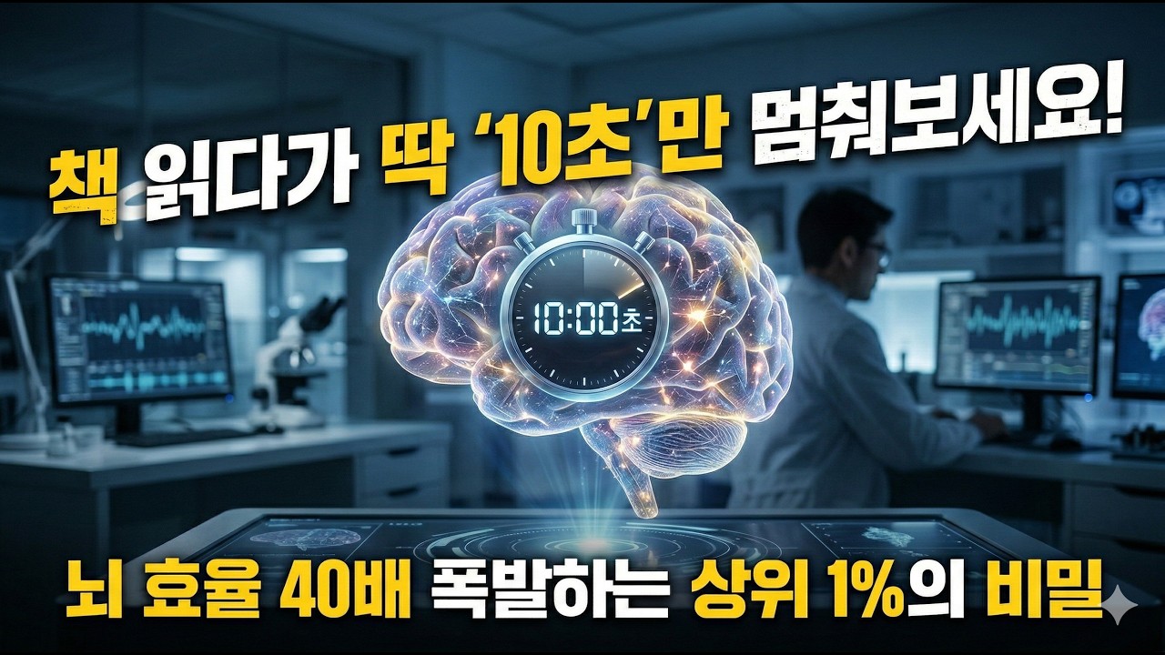천재의 두뇌 만들 수 있습니다 3일 만에 잠든 뇌 40배 깨우는 5가지 공부법 뇌과학
