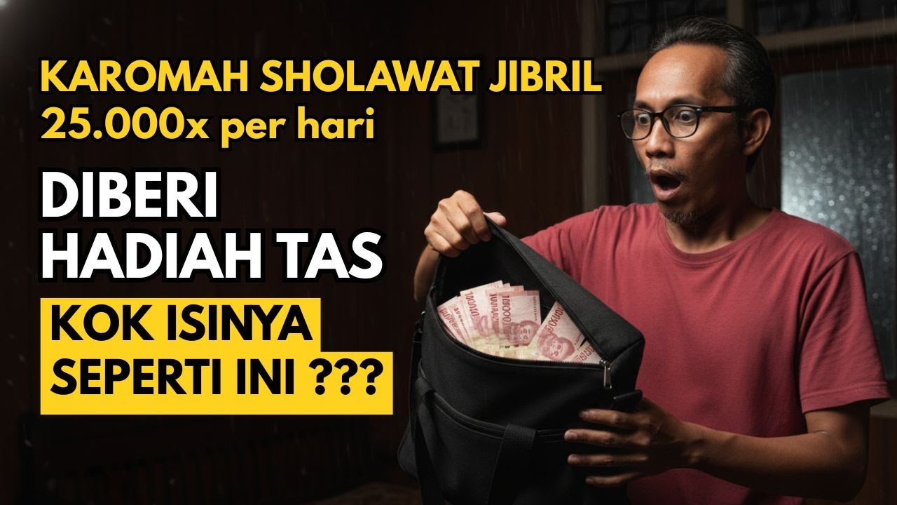 JEMPUT KEAJAIBAN !!! Sholawat Jibril 25.000x, Al Fatihah 41x, Hasbunallah Wani'mal Wakil 450x